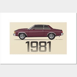 maroon 1981 Posters and Art